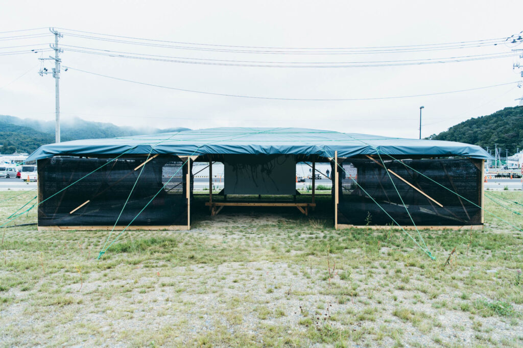 Reborn-Art Festival: Altruism and Fluidity, installation view, 2021, Venue: Onagawa town, Japan, Photo: Taichi Saito