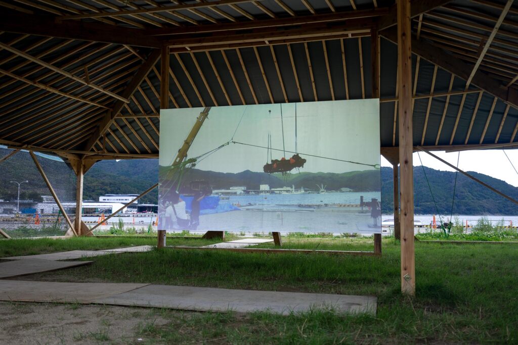 Reborn-Art Festival: Altruism and Fluidity, installation view, 2021, Venue: Onagawa town, Japan