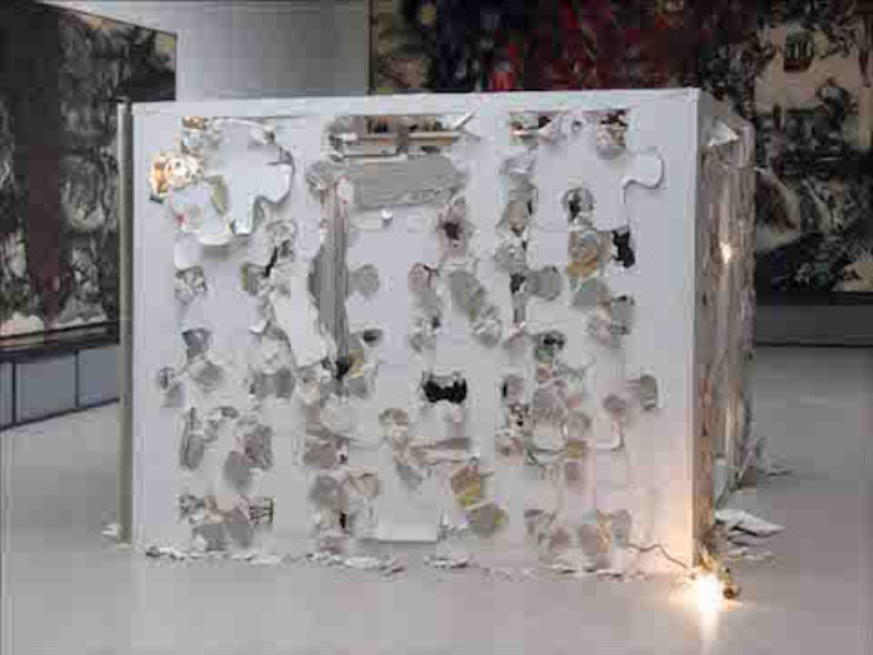 Broken peace (piece), installatin view: 