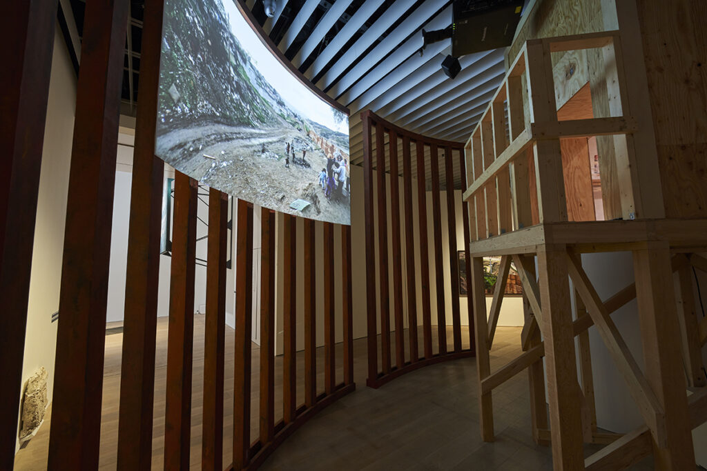 Installation view: “Chim↑Pom: Happy Spring” (Mori Art Museum, Tokyo, 2022), Photo by Kenji Morita, Courtesy of Mori Art Museum, Tokyo