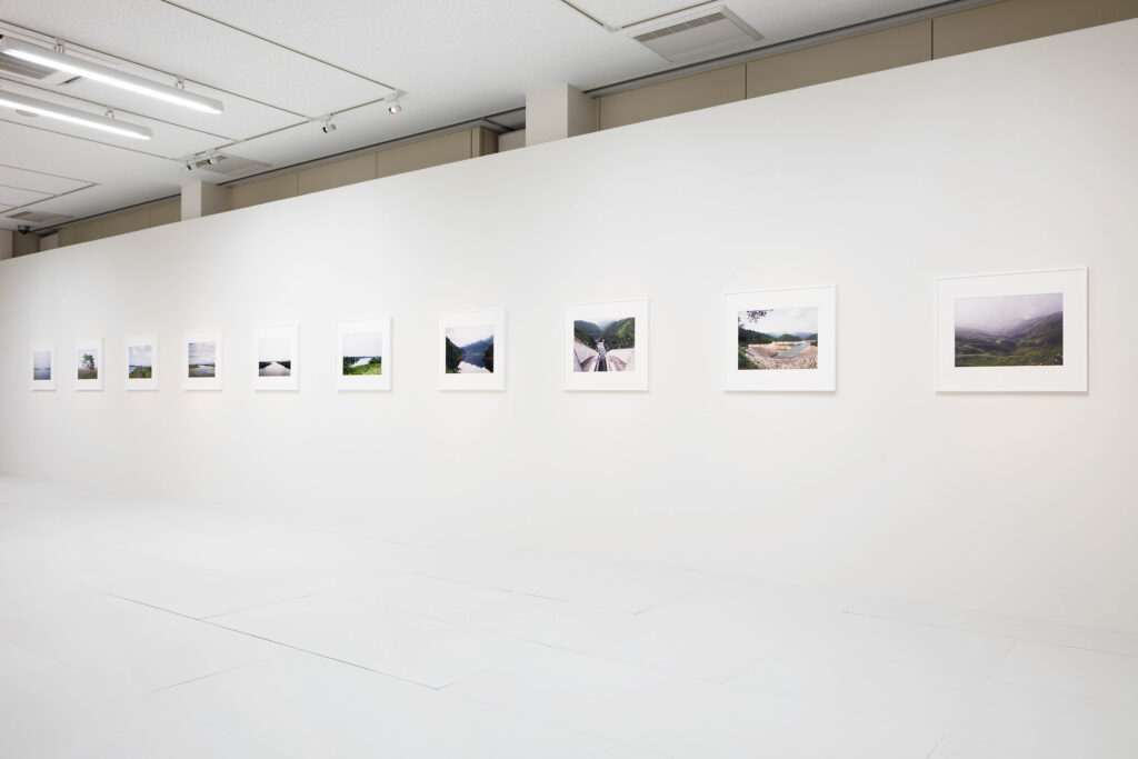 展示風景「生成する風景」（会場：小山市立車屋美術館, 栃木）