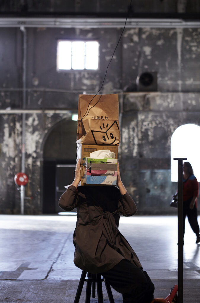 Installation view: “A Walk in Fukushima” (2016), Commissioned by the 20th Biennale of Sydney view at Carriageworks, Photo by Zan Wimberley, Courtesy of the artist and Don’t Follow the Wind Committee