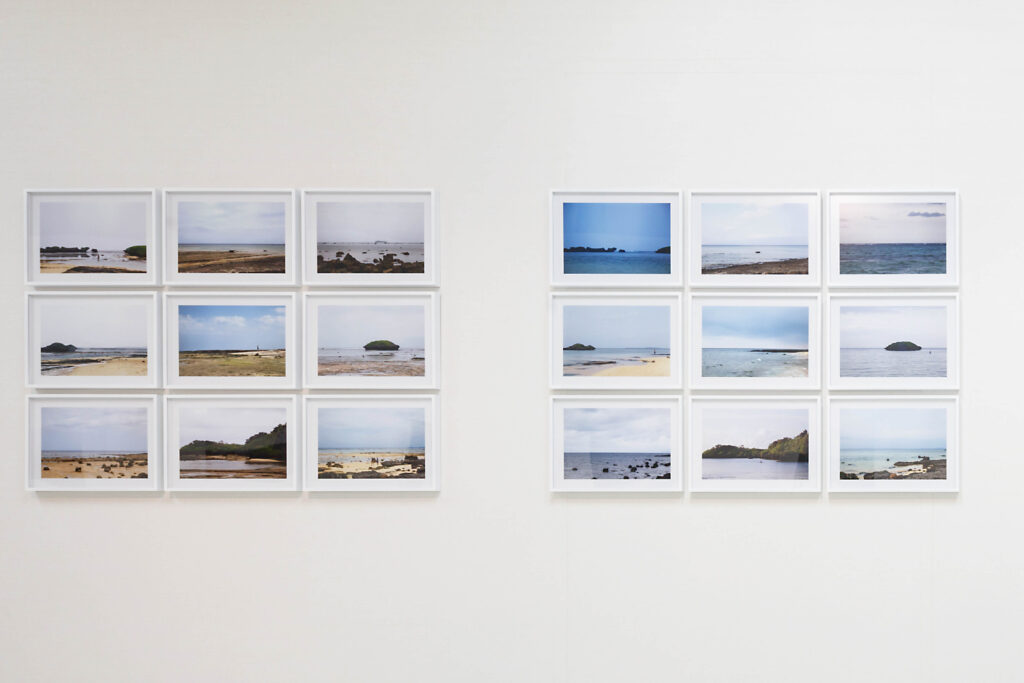 展示風景「生成する風景」（会場：小山市立車屋美術館、栃木）