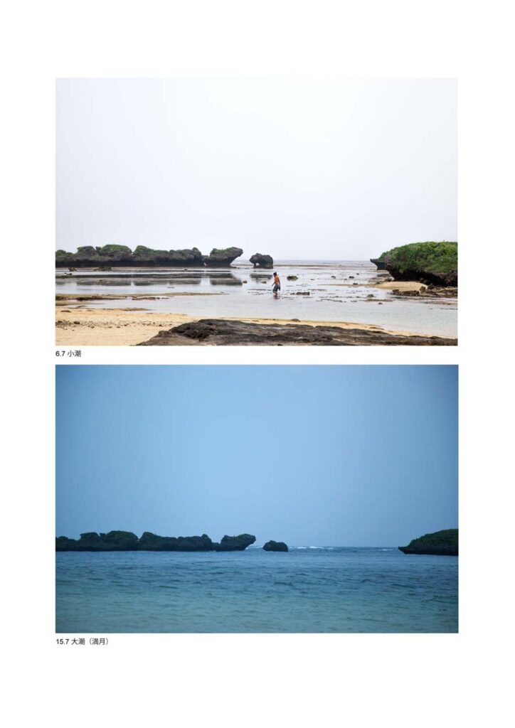 6.7 小潮、15.7 大潮（満月）