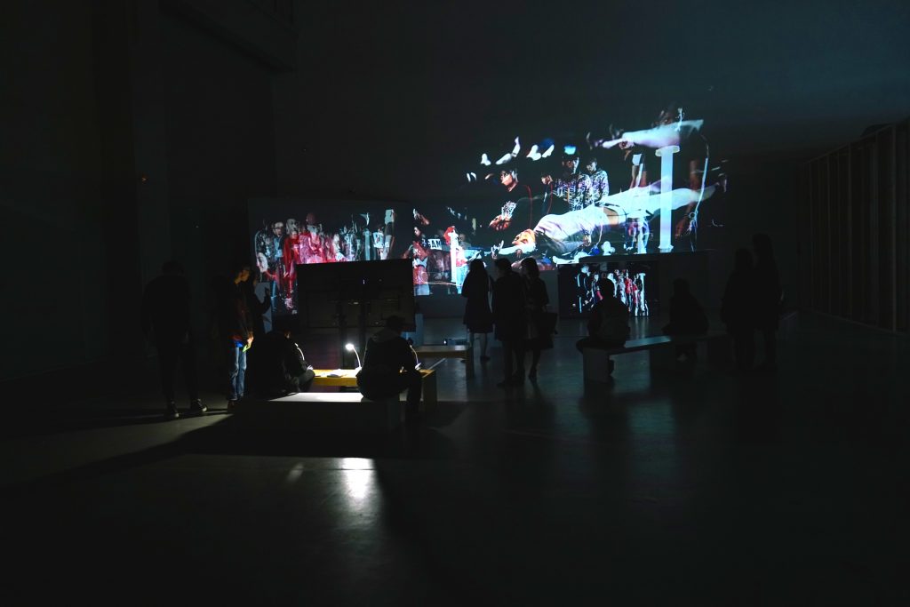 installation view at Shanghai Biennale, China, 2018