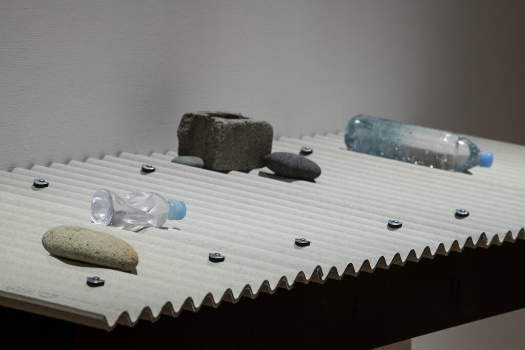 屋根のコンポジション(2024) Photo by Kazuo Fukunaga, Courtesy of Museum of Contemporary Art Tokyo